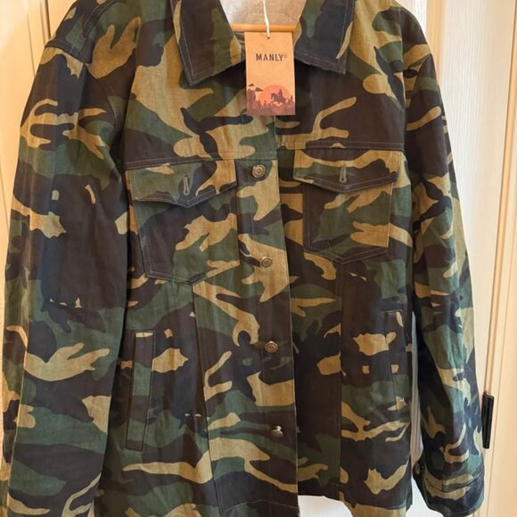 Men's Camo Shirt - Picture 1 of 2
